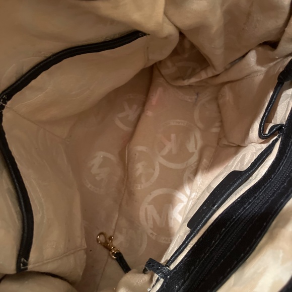 Michael Kors Hamilton Handbag Large Black - Picture 7 of 13